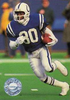 #200 Bill Brooks - Indianapolis Colts - 1991 Pro Set Platinum Football