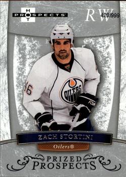 #200 Zach Stortini - Edmonton Oilers - 2007-08 Fleer Hot Prospects Hockey