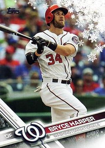 #HMW200 Bryce Harper - Washington Nationals - 2017 Topps Holiday Baseball