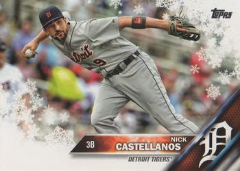 #HMW200 Nick Castellanos - Detroit Tigers - 2016 Topps Holiday Baseball