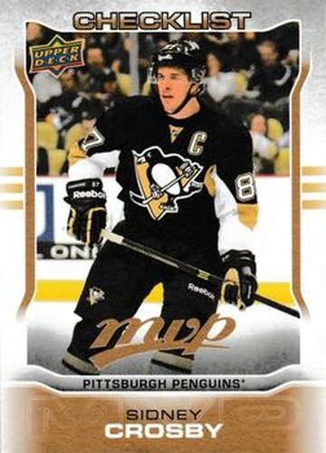 #200 Sidney Crosby - Pittsburgh Penguins - 2014-15 Upper Deck MVP Hockey