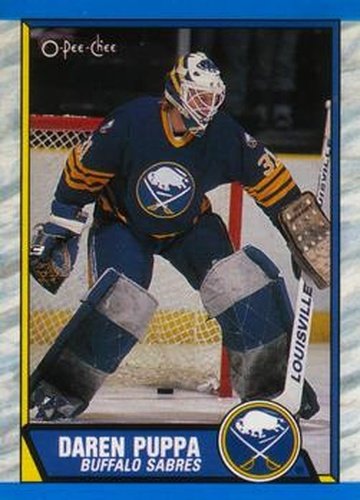 #200 Daren Puppa - Buffalo Sabres - 1989-90 O-Pee-Chee Hockey