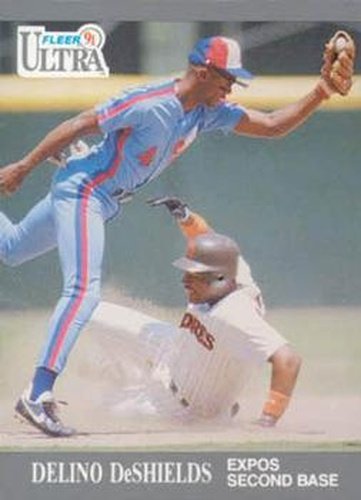 #200 Delino DeShields - Montreal Expos - 1991 Ultra Baseball