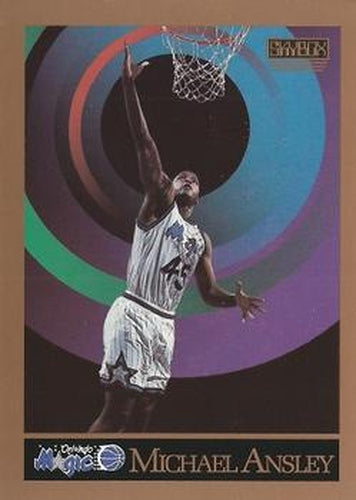 #200 Michael Ansley - Orlando Magic - 1990-91 SkyBox Basketball