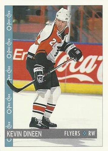 #200 Kevin Dineen - Philadelphia Flyers - 1992-93 O-Pee-Chee Hockey