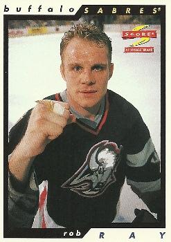 #200 Rob Ray - Buffalo Sabres - 1996-97 Score Hockey