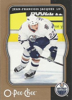#200 Jean-Francois Jacques - Edmonton Oilers - 2007-08 O-Pee-Chee Hockey