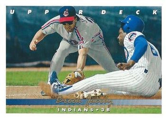 #200 Brook Jacoby - Cleveland Indians - 1993 Upper Deck Baseball