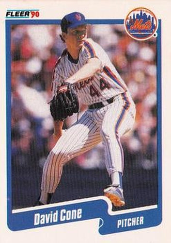 #200 David Cone - New York Mets - 1990 Fleer USA Baseball