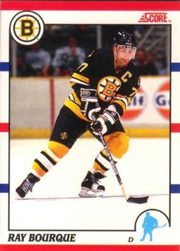 #200 Ray Bourque - Boston Bruins - 1990-91 Score Canadian Hockey