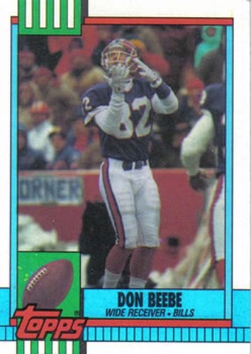 #200 Don Beebe - Buffalo Bills - 1990 Topps Football