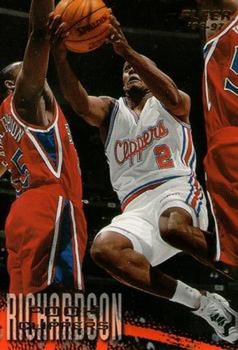 #200 Pooh Richardson - Los Angeles Clippers - 1996-97 Fleer Basketball
