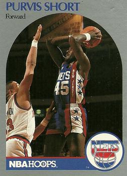 #201 Purvis Short - New Jersey Nets - 1990-91 Hoops Basketball