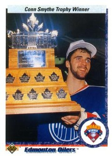 #201 Bill Ranford - Edmonton Oilers - 1990-91 Upper Deck Hockey