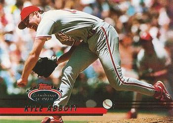 #201 Kyle Abbott - Philadelphia Phillies - 1993 Stadium Club Baseball