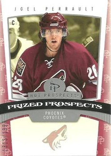 #201 Joel Perrault - Phoenix Coyotes - 2006-07 Fleer Hot Prospects Hockey