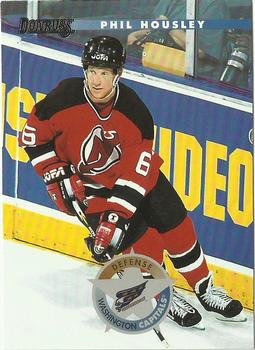 #201 Phil Housley - Washington Capitals - 1996-97 Donruss Hockey
