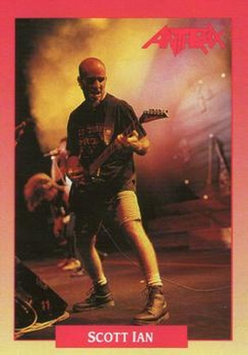 #201 Scott Ian - 1991 Brockum Rock Cards