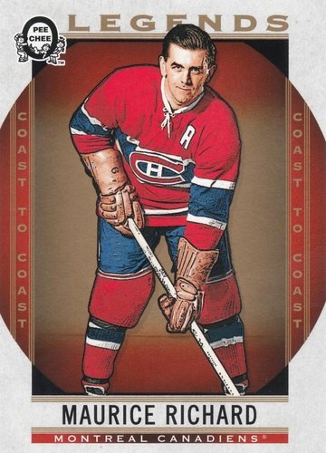#201 Maurice Richard - Montreal Canadiens - 2018-19 O-Pee-Chee Coast to Coast Hockey