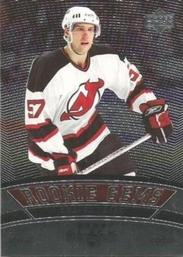 #201 Travis Zajac - New Jersey Devils - 2006-07 Upper Deck Black Diamond Hockey
