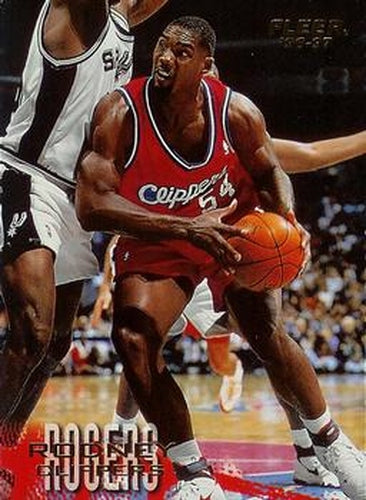 #201 Rodney Rogers - Los Angeles Clippers - 1996-97 Fleer Basketball