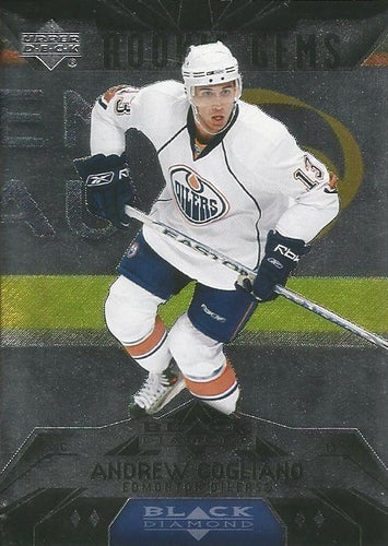 #201 Andrew Cogliano - Edmonton Oilers - 2007-08 Upper Deck Black Diamond Hockey