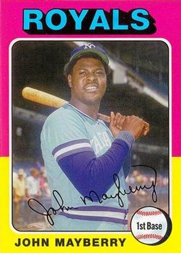 #201 John Mayberry - Kansas City Royals - 2013 Topps Archives Baseball