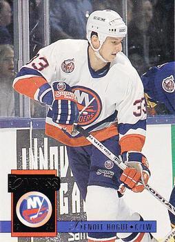 #201 Benoit Hogue - New York Islanders - 1993-94 Donruss Hockey
