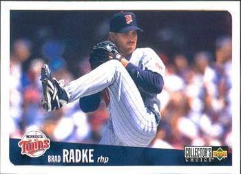 #201 Brad Radke - Minnesota Twins - 1996 Collector's Choice Baseball