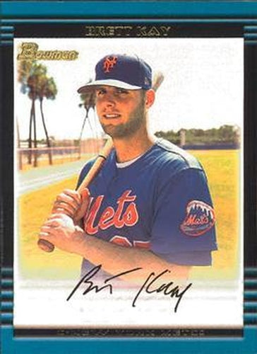 #201 Brett Kay - New York Mets - 2002 Bowman Baseball