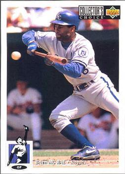 #201 Brian McRae - Kansas City Royals - 1994 Collector's Choice Baseball