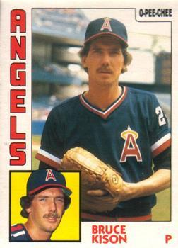 #201 Bruce Kison - California Angels - 1984 O-Pee-Chee Baseball