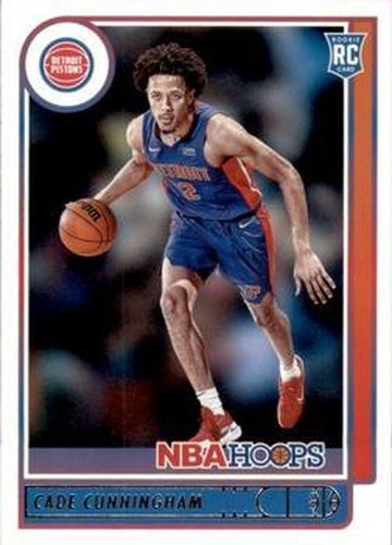 #201 Cade Cunningham - Detroit Pistons - 2021-22 Hoops Basketball
