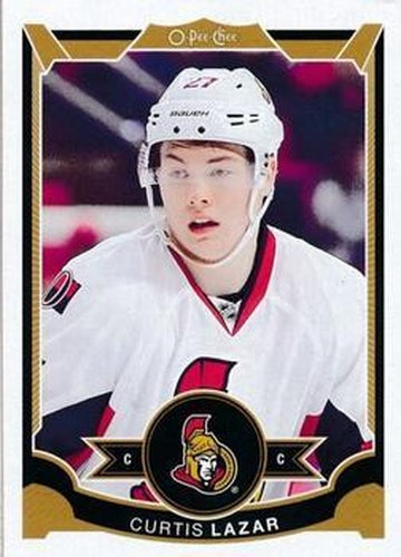 #201 Curtis Lazar - Ottawa Senators - 2015-16 O-Pee-Chee Hockey