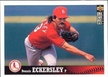 #201 Dennis Eckersley - St. Louis Cardinals - 1997 Collector's Choice Baseball