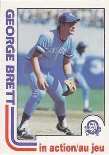 #201 George Brett - Kansas City Royals - 1982 O-Pee-Chee Baseball