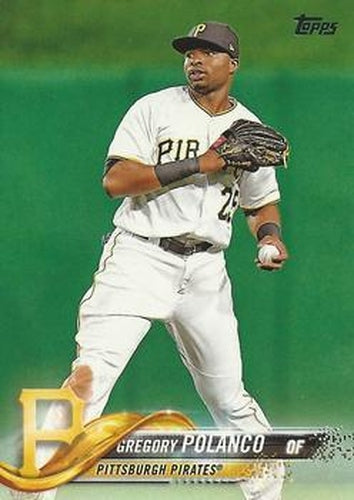 #201 Gregory Polanco - Pittsburgh Pirates - 2018 Topps Baseball
