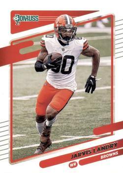 #201 Jarvis Landry - Cleveland Browns - 2021 Donruss Football