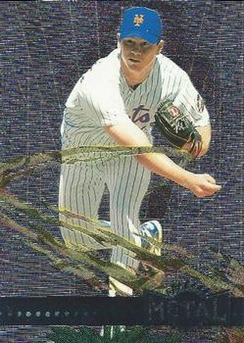 #201 Jason Isringhausen - New York Mets - 1996 Metal Universe Baseball