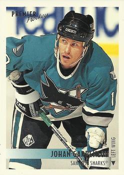 #201 Johan Garpenlov - San Jose Sharks - 1994-95 Topps Premier Hockey