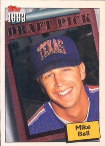 #201 Mike Bell - Texas Rangers - 1994 Topps Baseball