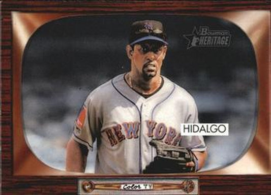 #201 Richard Hidalgo - New York Mets - 2004 Bowman Heritage Baseball