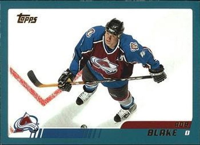 #201 Rob Blake - Colorado Avalanche - 2003-04 Topps Hockey