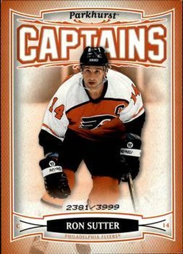 #201 Ron Sutter - Philadelphia Flyers - 2006-07 Parkhurst Hockey