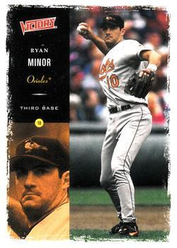 #201 Ryan Minor - Baltimore Orioles - 2000 Upper Deck Victory Baseball