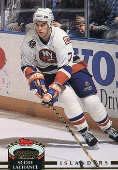 #201 Scott Lachance - New York Islanders - 1992-93 Stadium Club Hockey