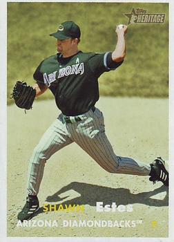 #201 Shawn Estes - Arizona Diamondbacks - 2006 Topps Heritage Baseball