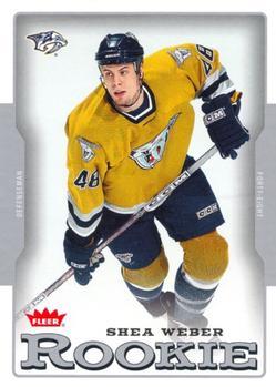 #201 Shea Weber - Nashville Predators - 2006-07 Fleer Hockey