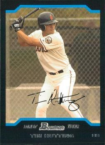 #201 Tim Hutting - San Francisco Giants - 2004 Bowman Baseball