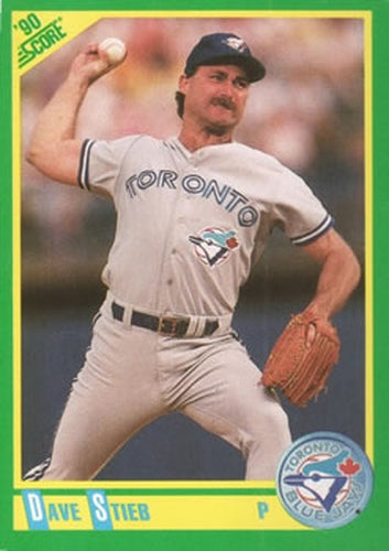 #201 Dave Stieb - Toronto Blue Jays - 1990 Score Baseball
